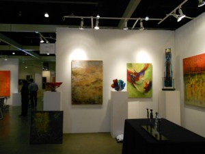 LA Art Show Booth