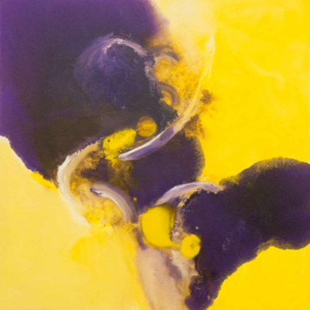 Flood of Purple and Yellow by Santa Fe artist Aleta Pippin